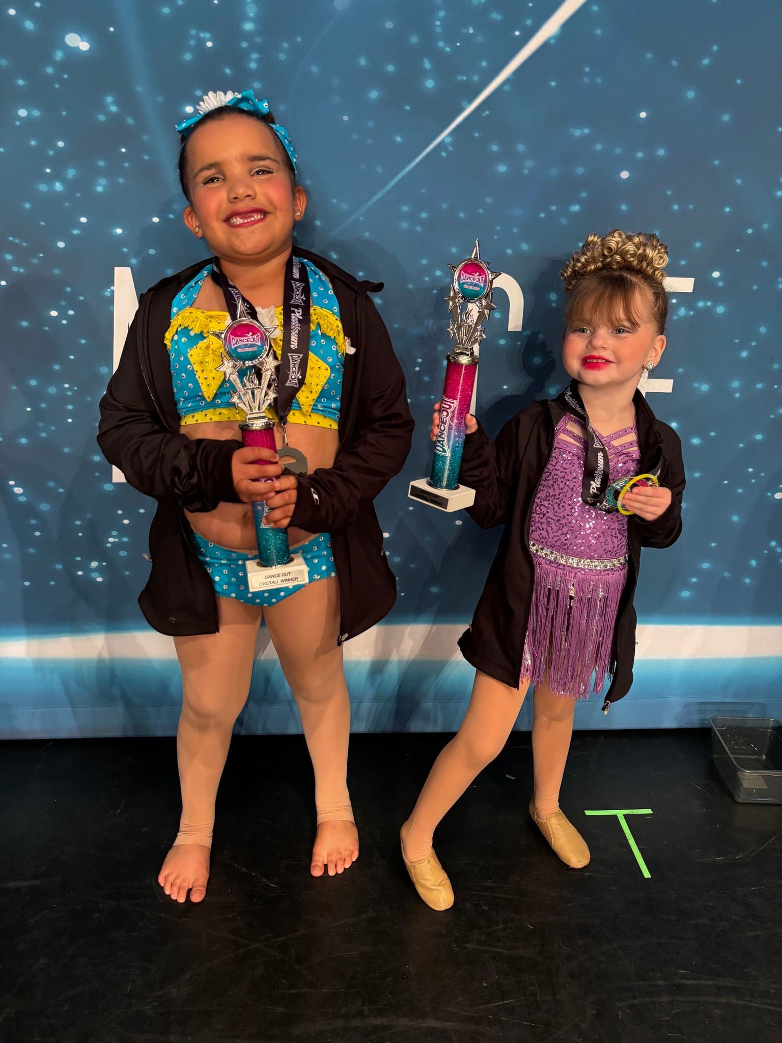 Students at Taya's school of dance